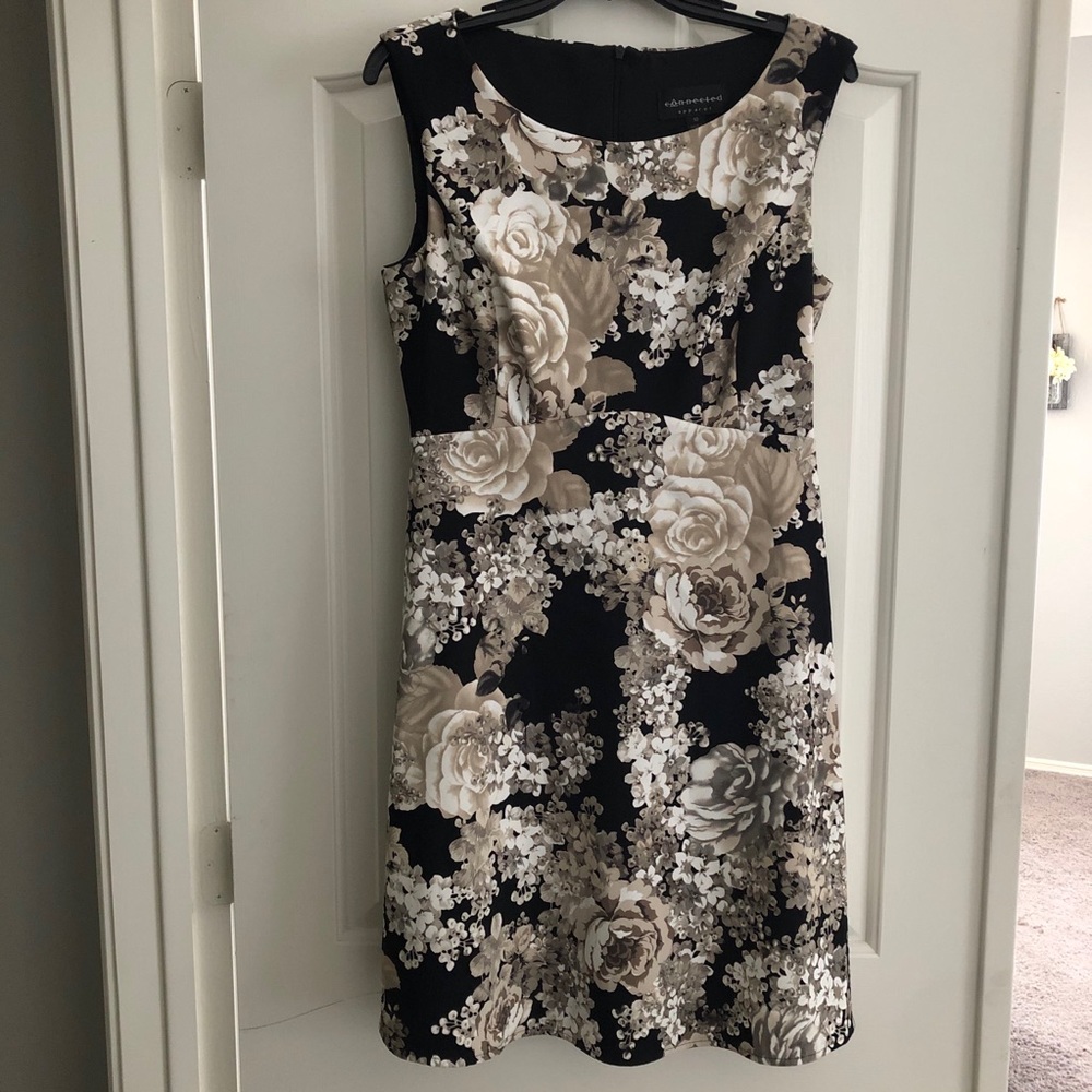 Connected Apparel size 10 fit & flare dress